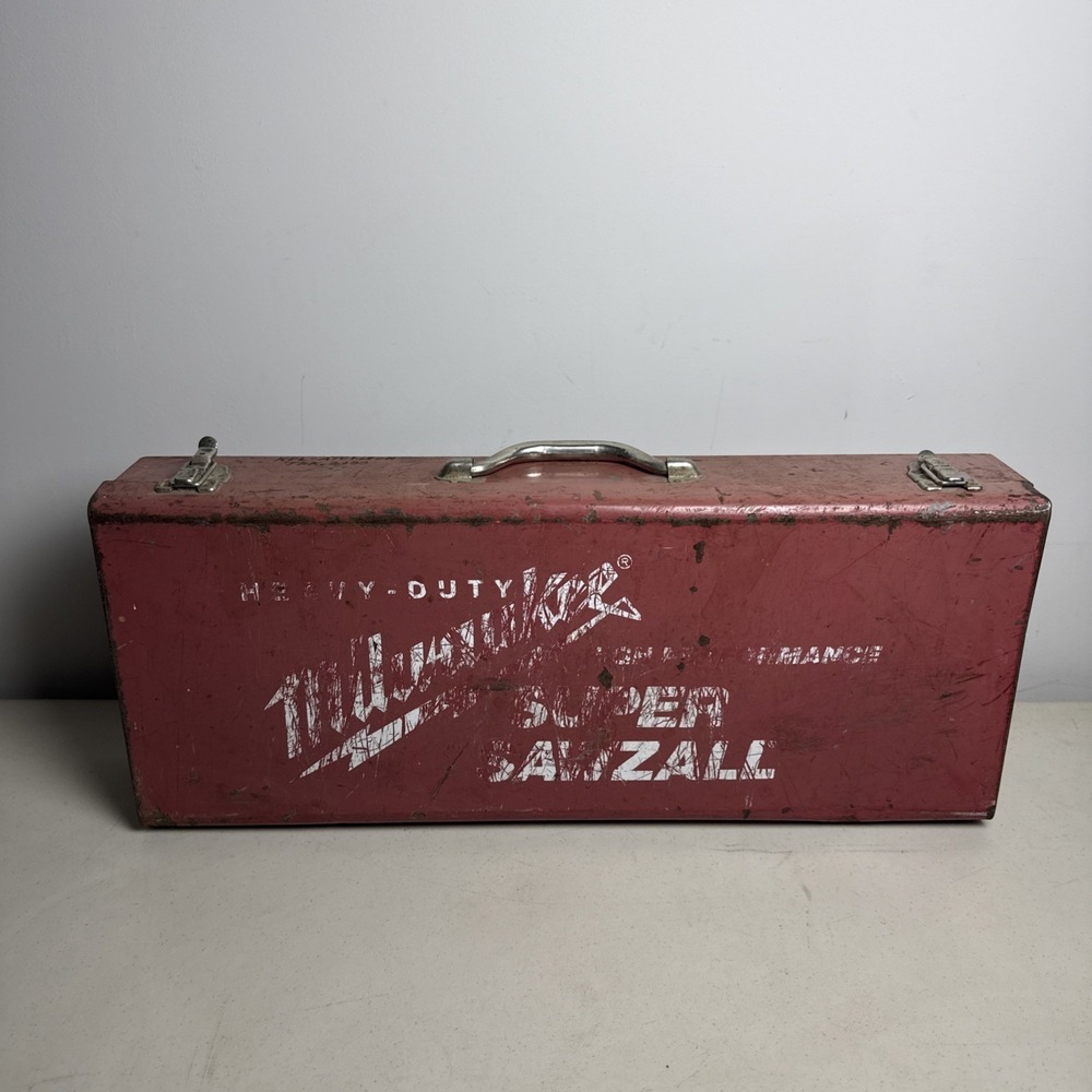 Milwaukee Heavy-Duty Sawzall  Carrying Case [ ONLY ] - Metal
